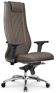 Офисное кресло МЕТТА L 1m 50M/2D Infinity Easy Clean мультиблок, нижняя часть 17838 светло-коричневый в Вологде - предосмотр