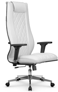 Офисное кресло МЕТТА L 1m 50M/2D Infinity Easy Clean топган, нижняя часть 17834 белый в Вологде
