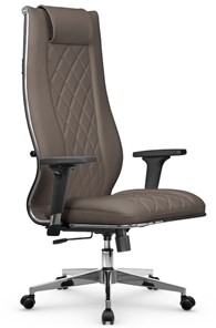 Офисное кресло МЕТТА L 1m 50M/2D Infinity Easy Clean топган, нижняя часть 17834 светло-коричневый в Вологде