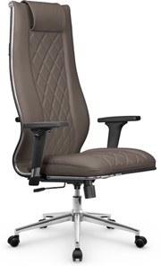 Офисное кресло МЕТТА L 1m 50M/2D Infinity Easy Clean топган, нижняя часть 17852 светло-коричневый в Вологде