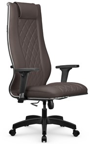 Офисное кресло МЕТТА L 1m 50M/2D Infinity Easy Clean топган OMS, нижняя часть 17859 темно-коричневый в Вологде