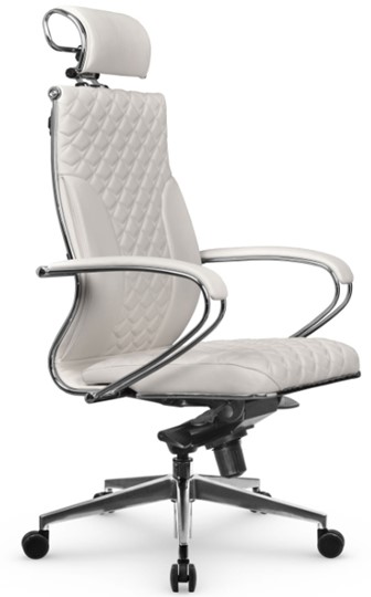 Кресло офисное Metta L 2c 44C/K116 Infinity Easy Clean мультиблок, нижняя часть 17839 белый в Вологде - изображение 1