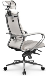 Кресло офисное Metta L 2c 44C/K116 Infinity Easy Clean мультиблок, нижняя часть 17839 белый в Вологде - предосмотр 3