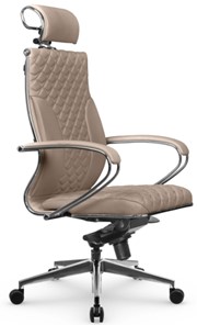 Кресло офисное Metta L 2c 44C/K116 Infinity Easy Clean мультиблок, нижняя часть 17839 темно-бежевый в Вологде - предосмотр 1