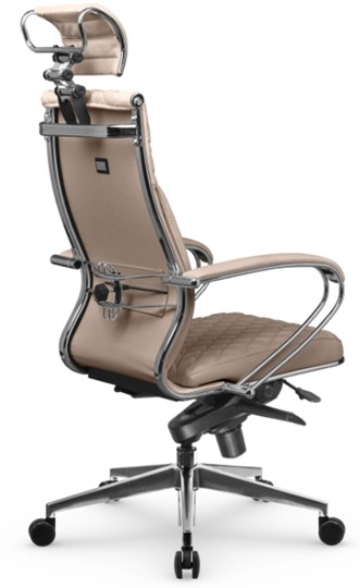 Кресло офисное Metta L 2c 44C/K116 Infinity Easy Clean мультиблок, нижняя часть 17839 темно-бежевый в Вологде - изображение 3