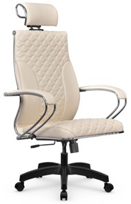Кресло офисное Metta L 2c 44C/K116 Infinity Easy Clean топган, нижняя часть 17831 молочный в Вологде - предосмотр