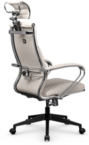 Кресло офисное Metta L 2c 44C/K116 Infinity Easy Clean топган, нижняя часть 17832 светло-бежевый в Вологде - предосмотр 3