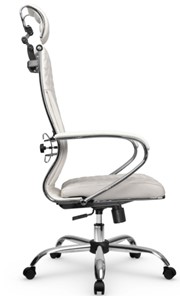 Кресло офисное Metta L 2c 44C/K116 Infinity Easy Clean топган, нижняя часть 17833 белый в Вологде - предосмотр 2