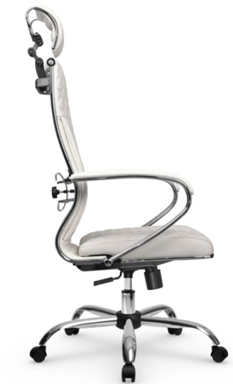 Кресло офисное Metta L 2c 44C/K116 Infinity Easy Clean топган, нижняя часть 17833 белый в Вологде - изображение 2
