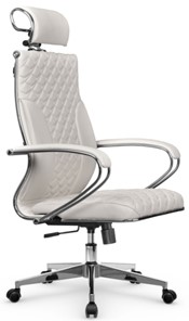 Кресло офисное Metta L 2c 44C/K116 Infinity Easy Clean топган, нижняя часть 17834 белый в Вологде - предосмотр 1