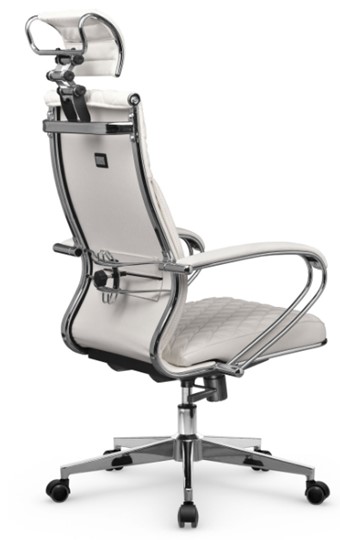 Кресло офисное Metta L 2c 44C/K116 Infinity Easy Clean топган, нижняя часть 17834 белый в Вологде - изображение 3