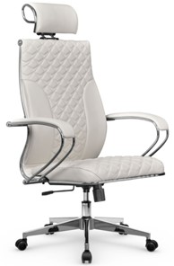 Кресло офисное Metta L 2c 44C/K116 Infinity Easy Clean топган, нижняя часть 17834 белый в Вологде - предосмотр