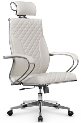 Кресло офисное Metta L 2c 44C/K116 Infinity Easy Clean топган, нижняя часть 17834 белый в Вологде - изображение