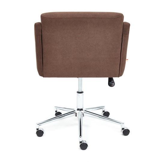 Кресло MILAN хром флок, коричневый, арт.13945 в Вологде - изображение 4