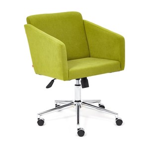 Офисное кресло MILAN хром флок, олива, арт.13949 в Вологде - предосмотр