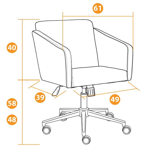 Офисное кресло MILAN хром флок, олива, арт.13949 в Вологде - изображение 7