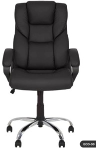 Офисное кресло MORFEO (CHR68) экокожа ЕСО-30, черный в Вологде - предосмотр