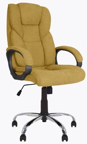 Кресло MORFEO (CHR68) ткань SORO-40, желтая в Вологде