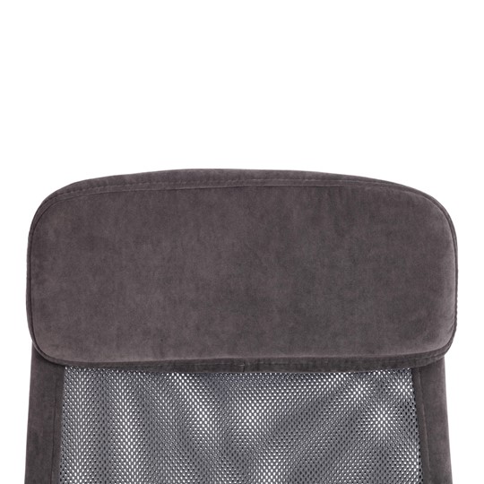 Офисное кресло PROFIT PLT флок/ткань, серый, 29/W-12, арт.20537 в Вологде - изображение 11