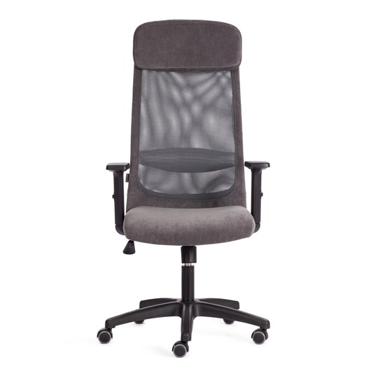 Офисное кресло PROFIT PLT флок/ткань, серый, 29/W-12, арт.20537 в Вологде - изображение 4