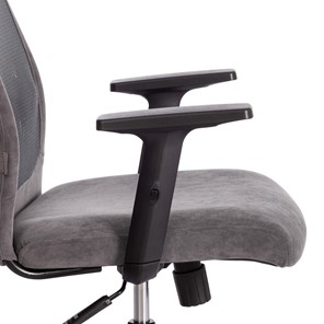Офисное кресло PROFIT PLT флок/ткань, серый, 29/W-12, арт.20537 в Вологде - предосмотр 9