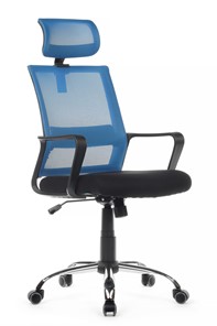 Офисное кресло RCH 1029HB, черный/синий в Вологде