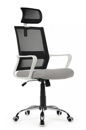 Кресло офисное RCH 1029HW, серый/черный в Вологде - изображение