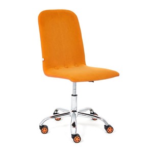 Кресло RIO флок/кож/зам, оранжевый/оранжевый, арт.14188 в Вологде