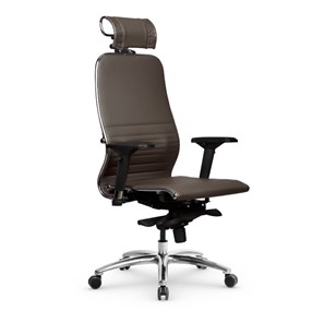 Офисное кресло Samurai K-3.04 MPES Светло-коричневый в Вологде - предосмотр