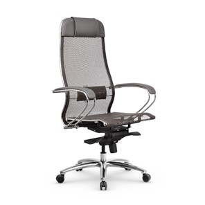 Офисное кресло Samurai S-1.04 MPES Светло-коричневый / Серый в Вологде - предосмотр