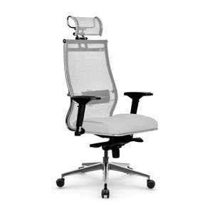 Офисное кресло Samurai SL-3.051 MPES Белый в Вологде - предосмотр