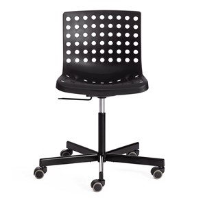 Компьютерное кресло SKALBERG OFFICE (mod. C-084-B) металл/пластик, Black (черный) арт.19802 в Вологде - предосмотр 4