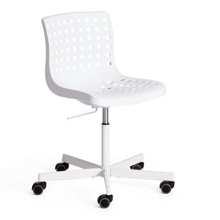 Кресло офисное SKALBERG OFFICE (mod. C-084-B) металл/пластик, White (белый) арт.19803 в Вологде - изображение