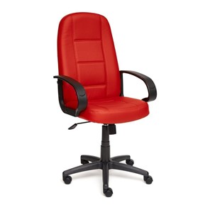 Кресло компьютерное СН747 кож/зам, красный, арт.7707 в Вологде