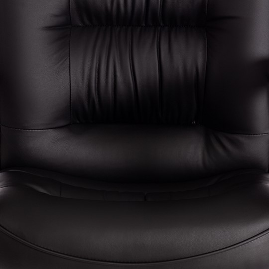 Кресло компьютерное СН9944 (22) хром кож/зам, черный, арт.19467 в Вологде - изображение 8