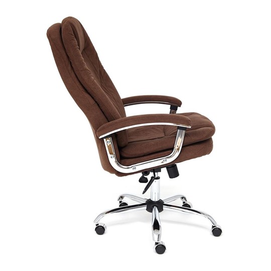 Компьютерное кресло SOFTY LUX флок, коричневый, арт.13595 в Вологде - изображение 17