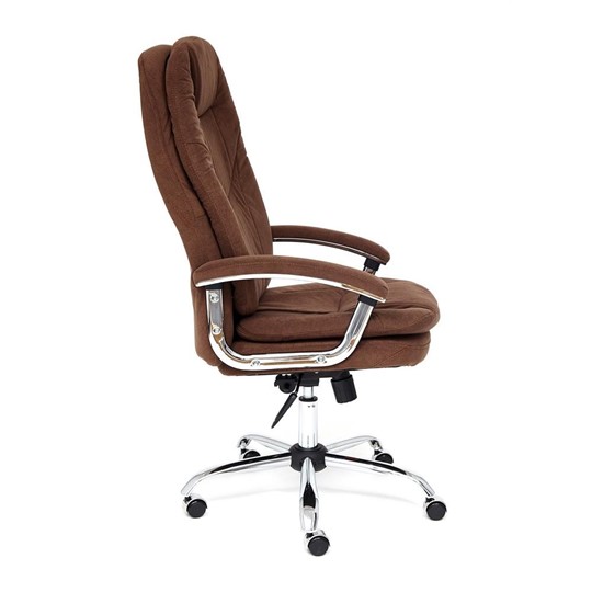 Компьютерное кресло SOFTY LUX флок, коричневый, арт.13595 в Вологде - изображение 2
