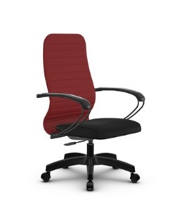 Кресло компьютерное SU-CK130-10P PL красный/черный в Вологде