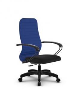 Кресло компьютерное SU-CK130-10P PL синий/черный в Вологде
