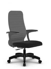 Кресло офисное SU-CU160-10P PL серый/черный в Вологде - предосмотр