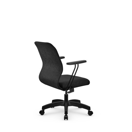 Офисное кресло SU-Mr-4/подл.109/осн.006 черный в Вологде - изображение 2