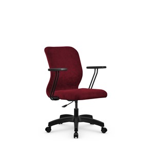 Офисное кресло SU-Mr-4/подл.109/осн.005 красный в Вологде