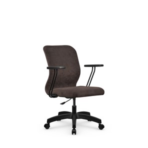 Офисное кресло SU-Mr-4/подл.109/осн.005 темно-коричневый в Вологде