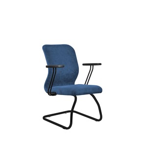 Офисное кресло SU-Mr-4/подл.109/осн.008 светло-синий в Вологде