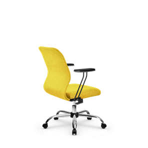 Кресло компьютерное SU-Mr-4/подл.110/осн.003 желтый в Вологде - предосмотр 1