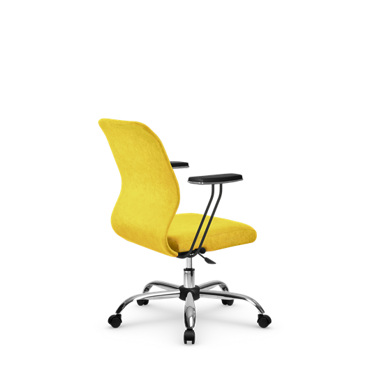 Офисное кресло SU-Mr-4/подл.110/осн.006 желтый в Вологде - изображение 1