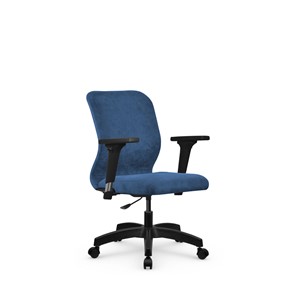 Офисное кресло SU-Mr-4/подл.200/осн.005 светло-синий в Вологде