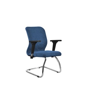 Офисное кресло SU-Mr-4/подл.200/осн.007 светло-синий в Вологде