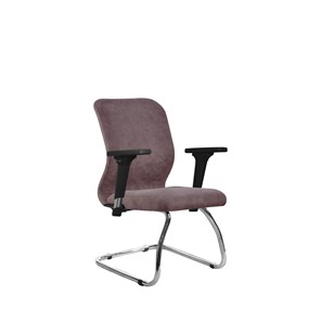 Офисное кресло SU-Mr-4/подл.200/осн.007 темно-розовый в Вологде