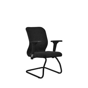 Офисное кресло SU-Mr-4/подл.200/осн.008 черный в Вологде - предосмотр